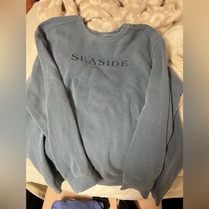 Comfort Colors Slate Blue Seaside Hoodie